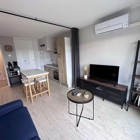 Bel Renove 2 Pieces Avec Clim Et Parking Prive Pour 4 Personnes A Port Camargue - Fr-1-731-153 Le Grau-du-Roi